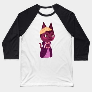 Kitty - Cat Portrait Baseball T-Shirt